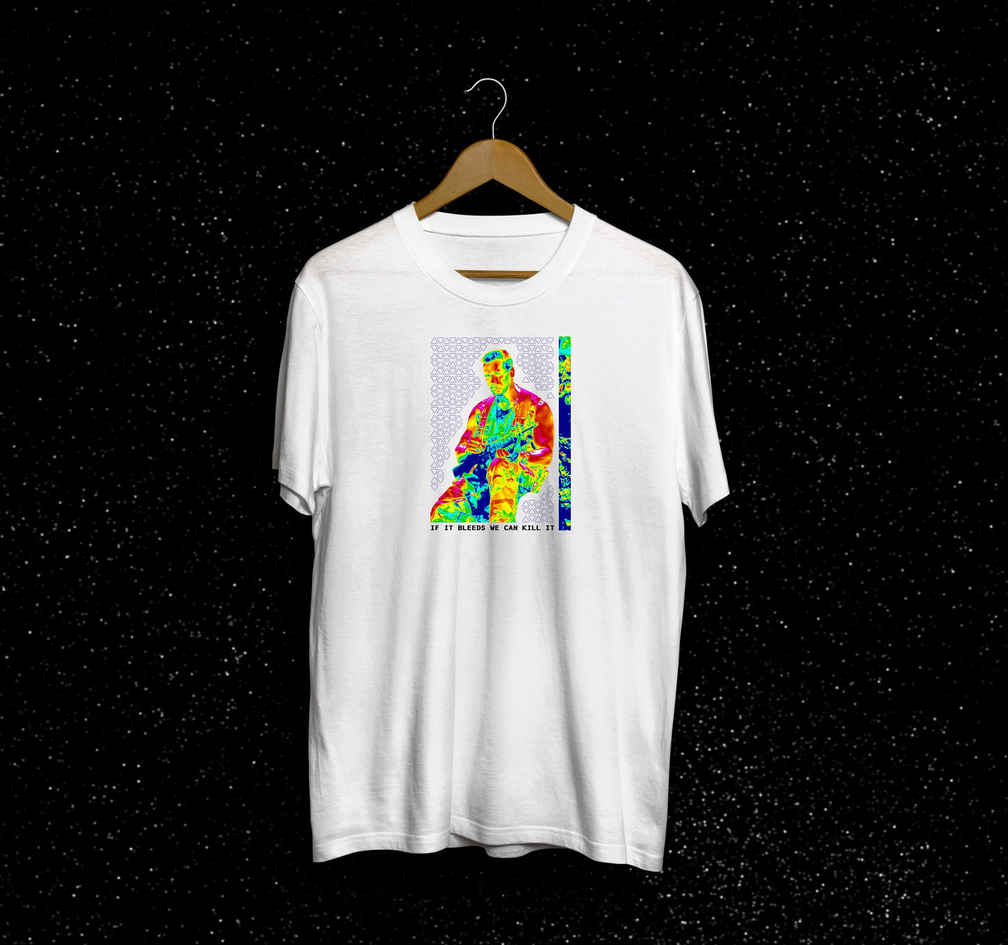 IF IT BLEEDS // 'Predator' Inspired Cult Movie t-shirt // Unisex